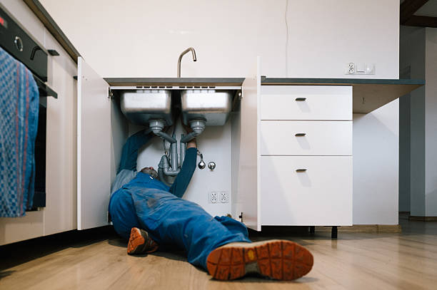 Professional Pipe Repair technician working in Farmville, NC